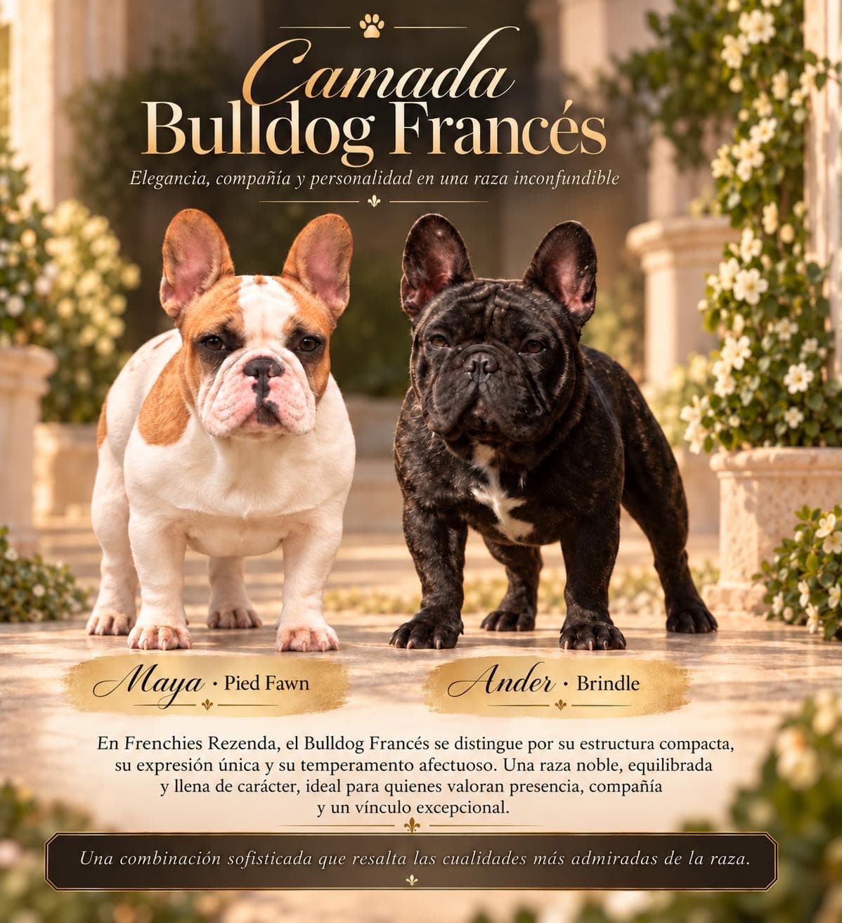 Bulldog Francés en Frenchies Rezenda Uruguay